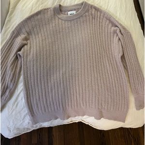 Rose/Blush super soft (basically butter) Aerie sweater!!